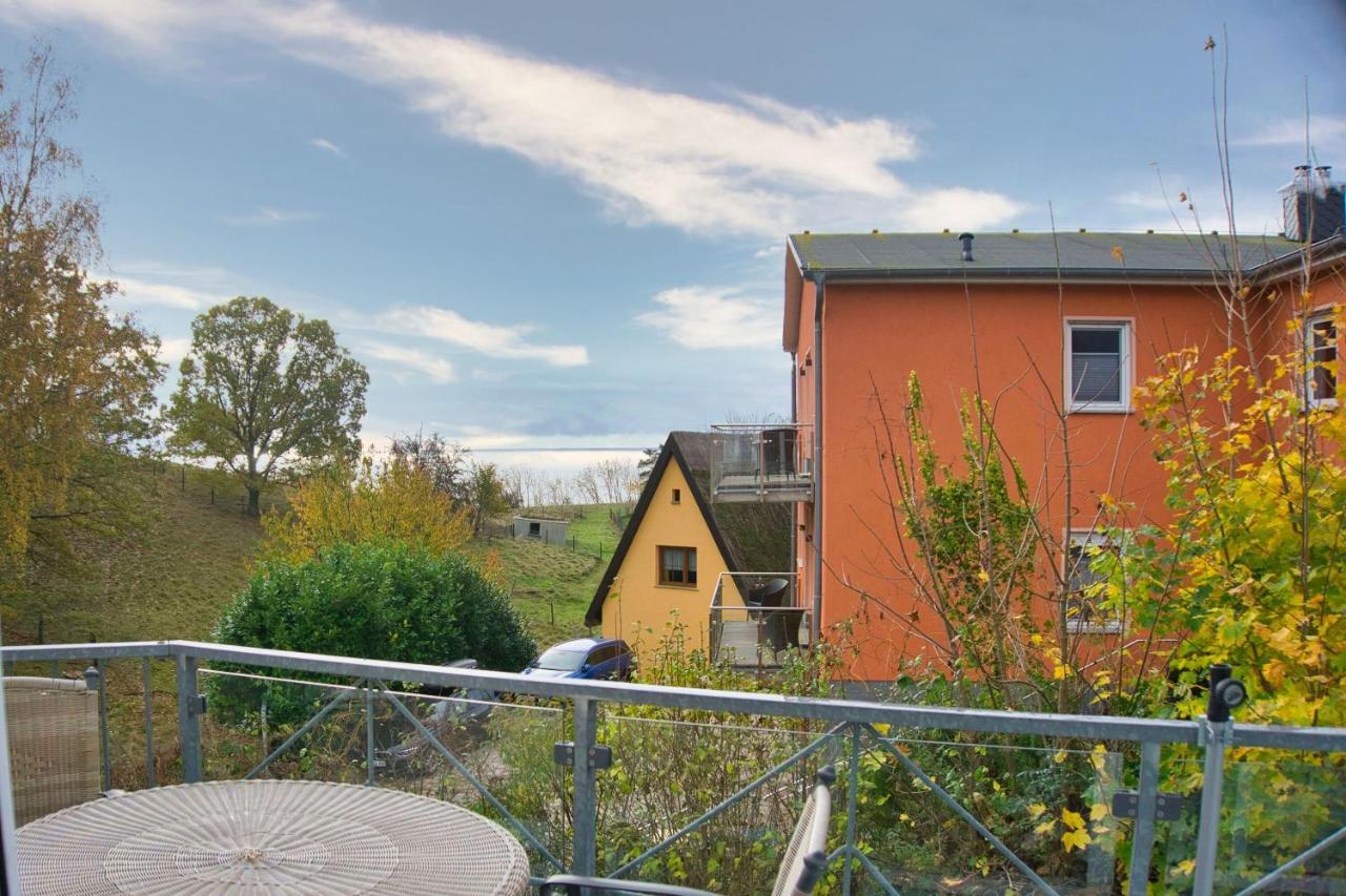 Dunenhaus: Meerblick-Balkon und Erlebnisbad-Zugang Goehren  Exterior photo